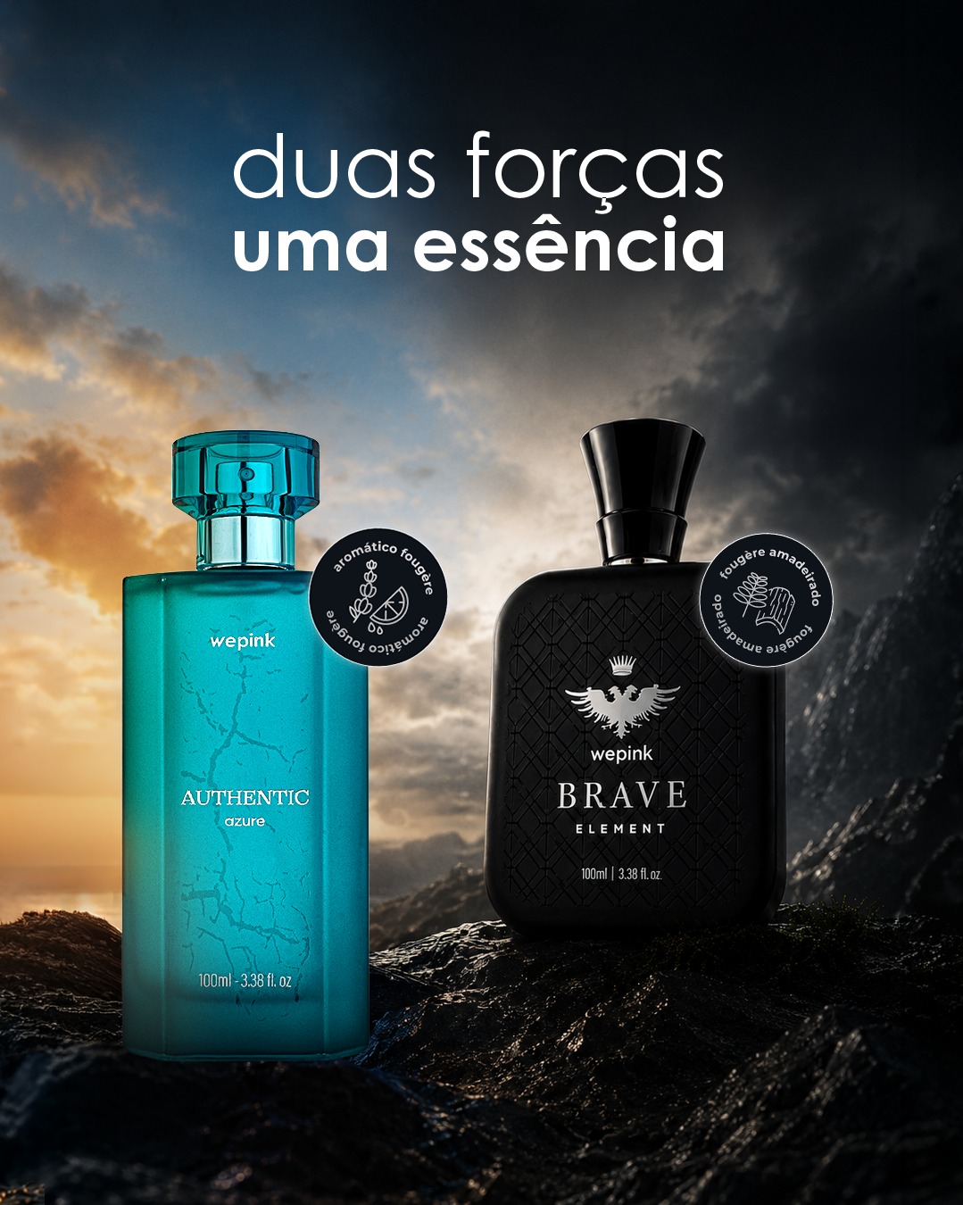 Wepink Dia dos Pais · descontos incríveis em perfumaria